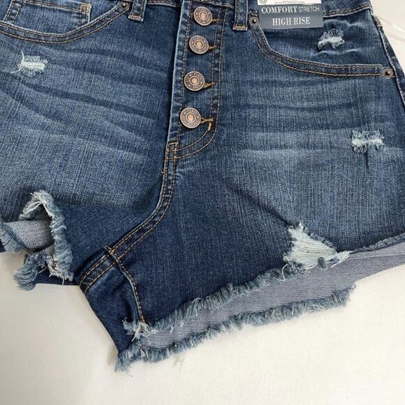 REWASH Comfort Stretch High Rise Jean Shorts SZ 26 - Picture 5 of 7